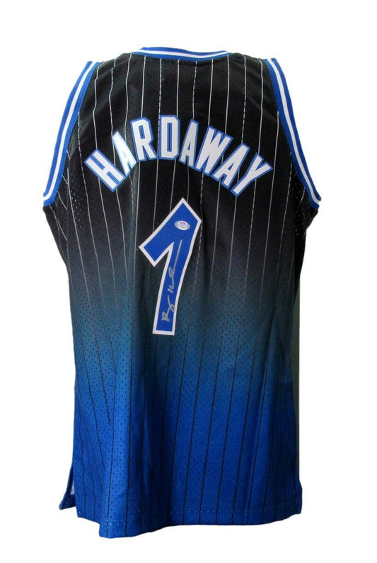 Anfernee Hardaway Autographed Blue Mitchell & Ness Jersey Magic PSA/DNA