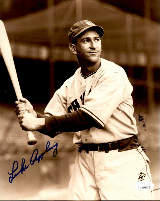 Luke Appling HOF Signed/Autographed 8x10 Photo Chicago White Sox JSA 191546