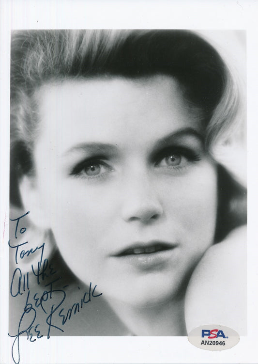 Lee Remick Signed/Inscribed 5x7 B/W Photo Actress PSA/DNA 189925