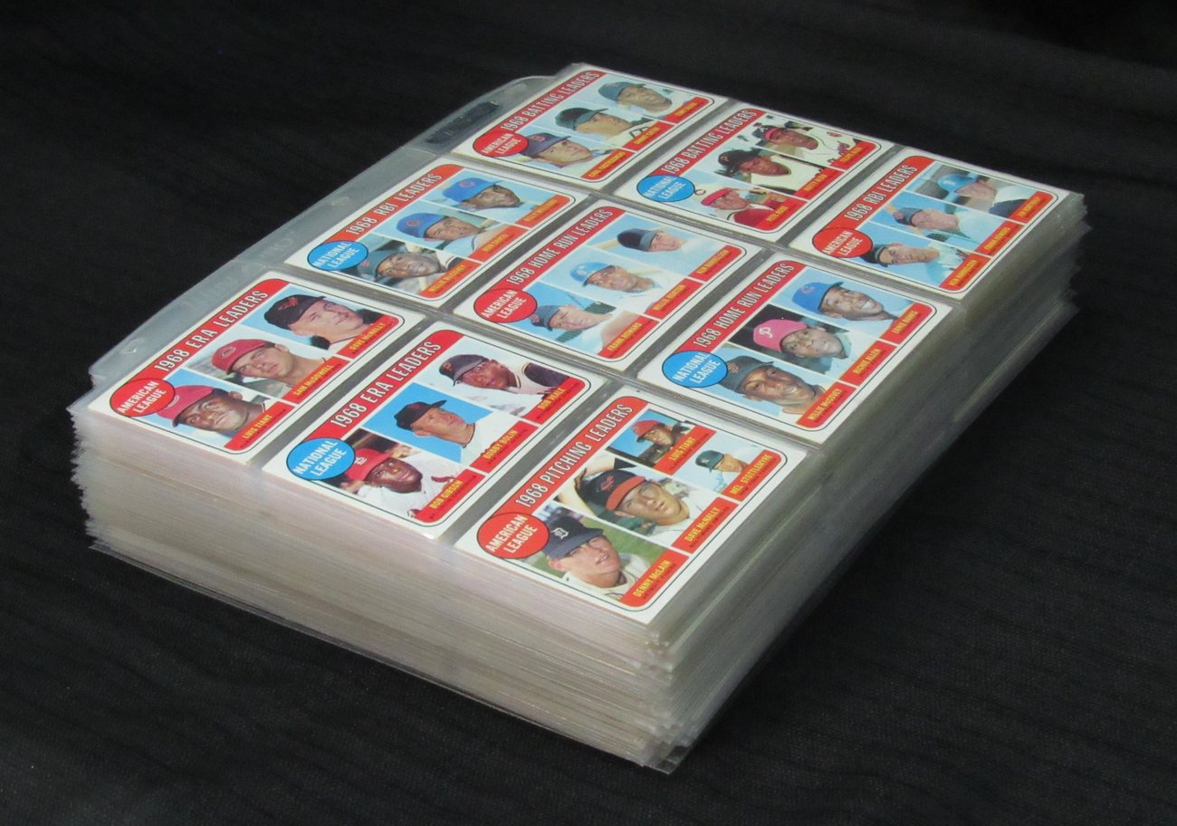 1969 Topps Baseball Card Complete Set (1-664) Mantle Seaver Ryan Jackson 191951