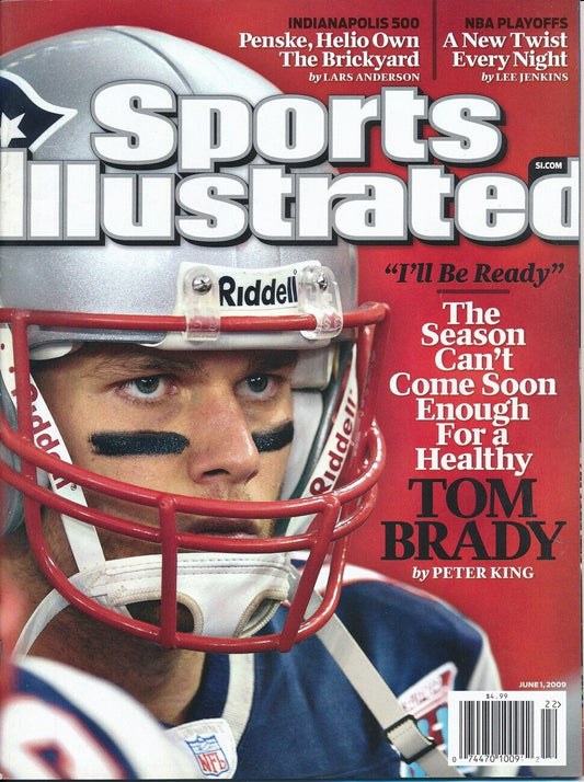 Tom Brady Patriots 2009 Sports Illustrated Magazine with No Mailing Label 149191