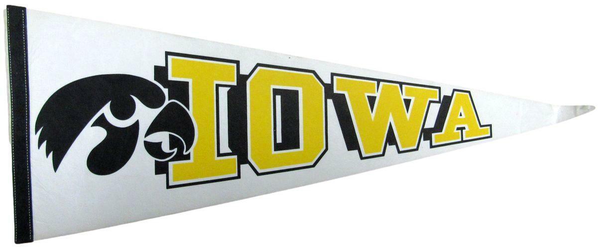 University of Iowa Hawkeyes College Football Sports Pennant 163052