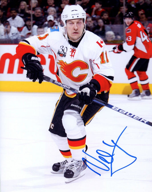 Niklas Hagman Calgary Flames Signed/Autographed 8x10 Photo 153072