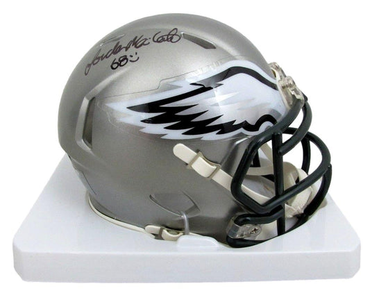 Jordan Mailata Autographed Mini Flash Football Helmet Eagles JSA 183541