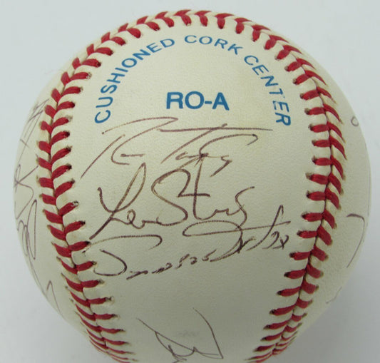 1991 California Angels Team Signed/Auto OAL Baseball 14 Signatures 163023