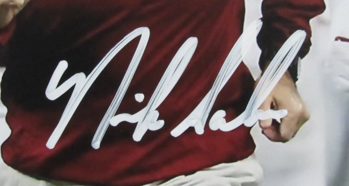 Nick Saban Signed/Auto 8x10 Photo University of Alabama JSA 189353