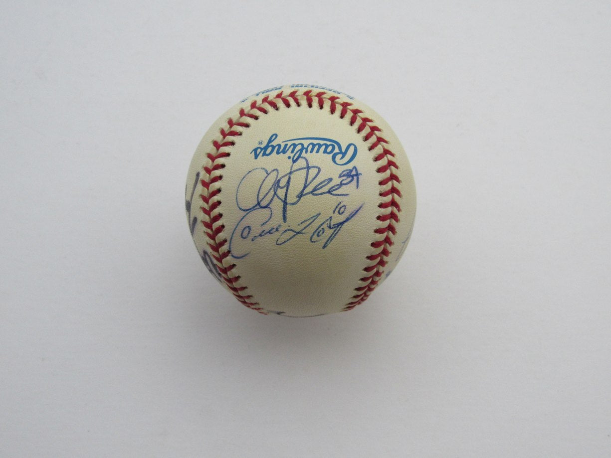 Cleveland Indians Team Autographed by 8 Players OAL Baseball 180625