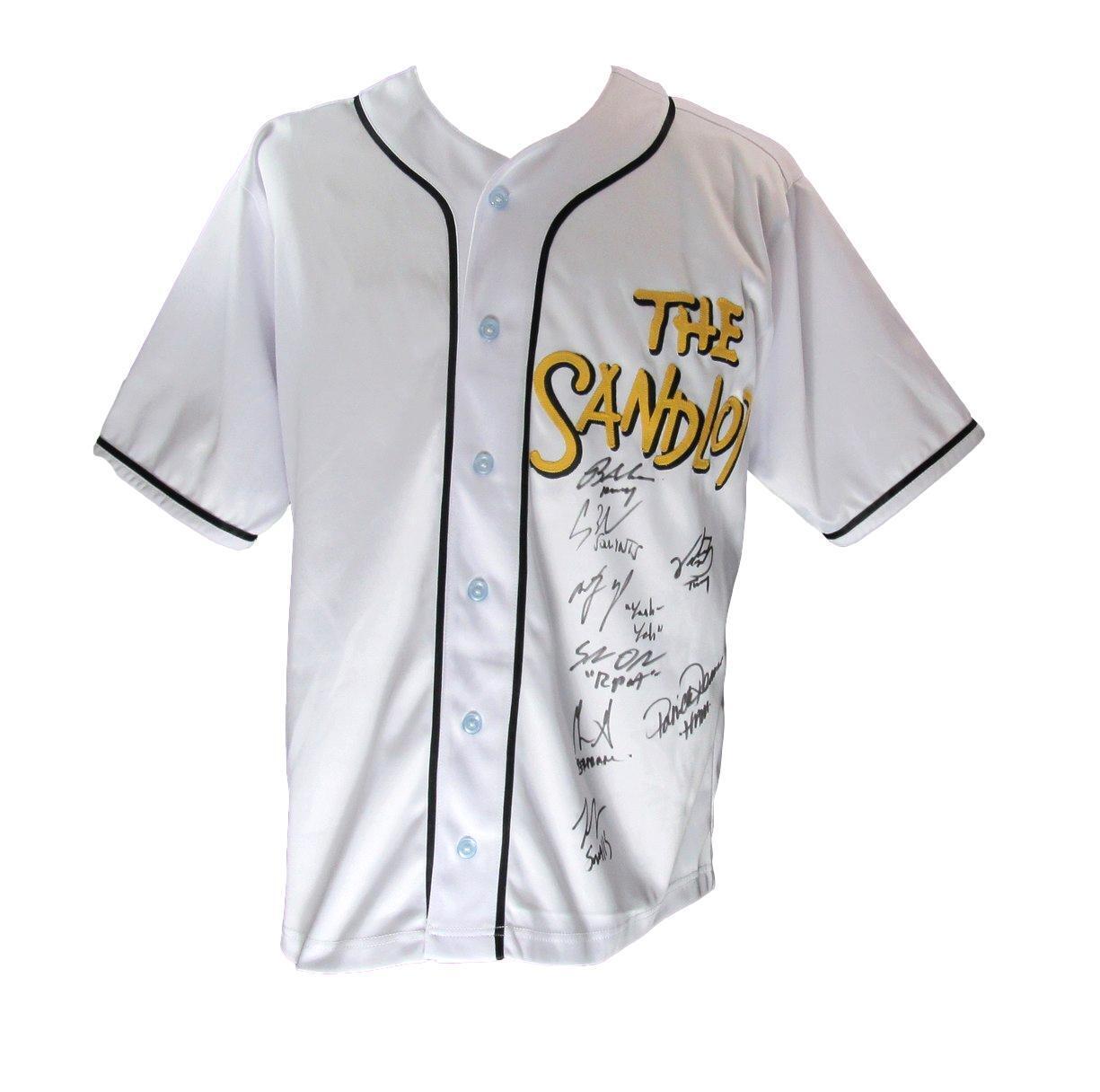 The Sandlot Multi-Signed/Auto by 8 Players/Cast Baseball Jersey PSA/DNA 177231