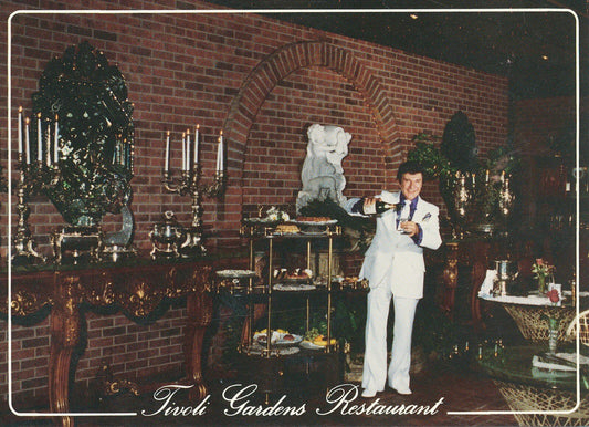 The Liberace Collection - Liberace's Tivoli Gardens Restaurant Postcard 145736