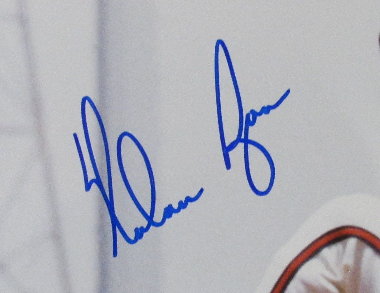 Nolan Ryan HOF Autographed 11x14 Photo California Angels JSA 182041