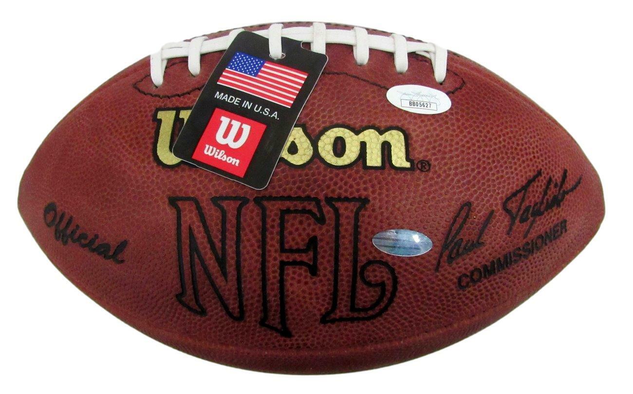 Johnny Unitas Signed/Autographed Baltimore Colts Wilson NFL Football JSA 144086