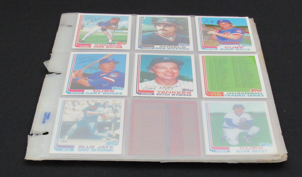 1982 Topps Traded Baseball Set (132) Ripken Jr RC, O. Smith RC ,Jackson 189827