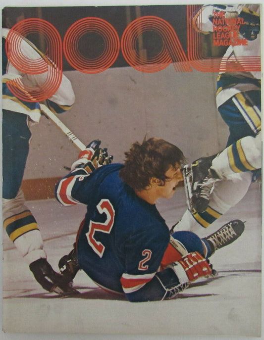 1973 New York Islanders Goal Magazine Late Season 144821