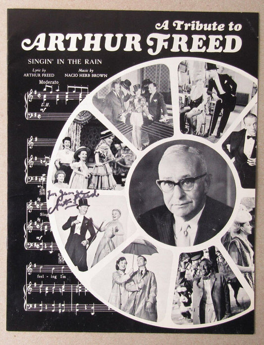 Arthur Freed Lyricist Autographed 1967 Magazine PSA/DNA 177049