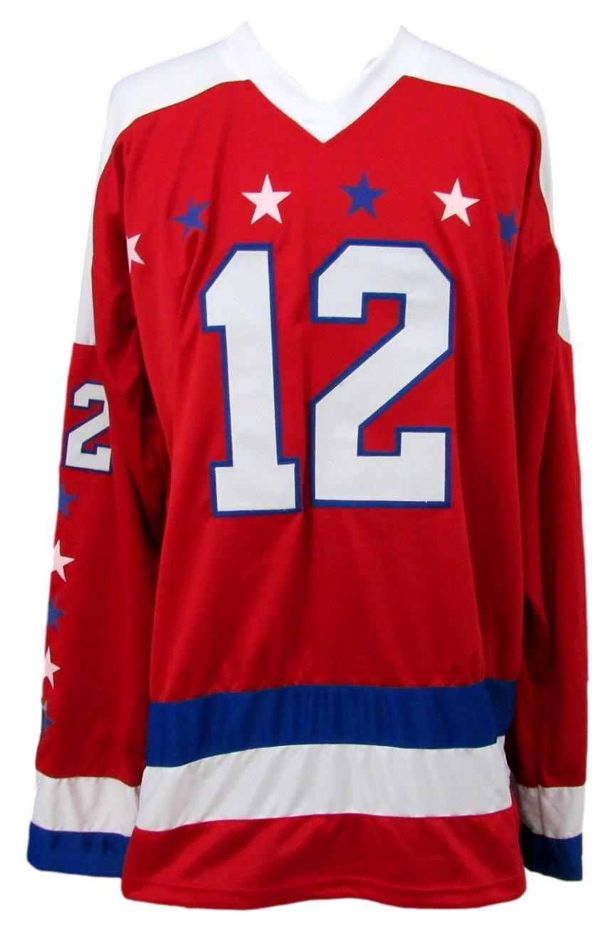 Peter Bondra Autographed/Inscribed Red Custom Hockey Jersey Capitals JSA