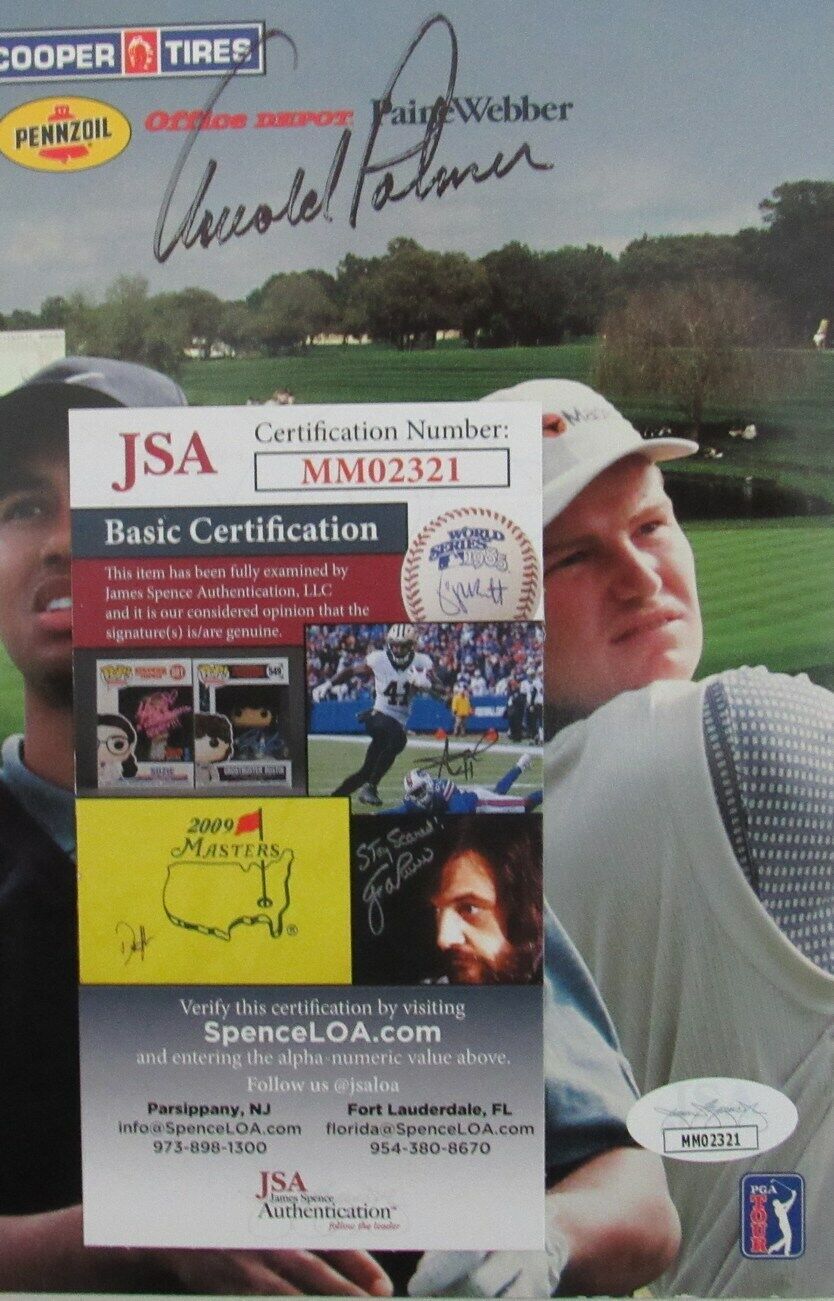 Arnold Palmer Signed/Autographed 2001 Bay Hill Invitational Program JSA 159753