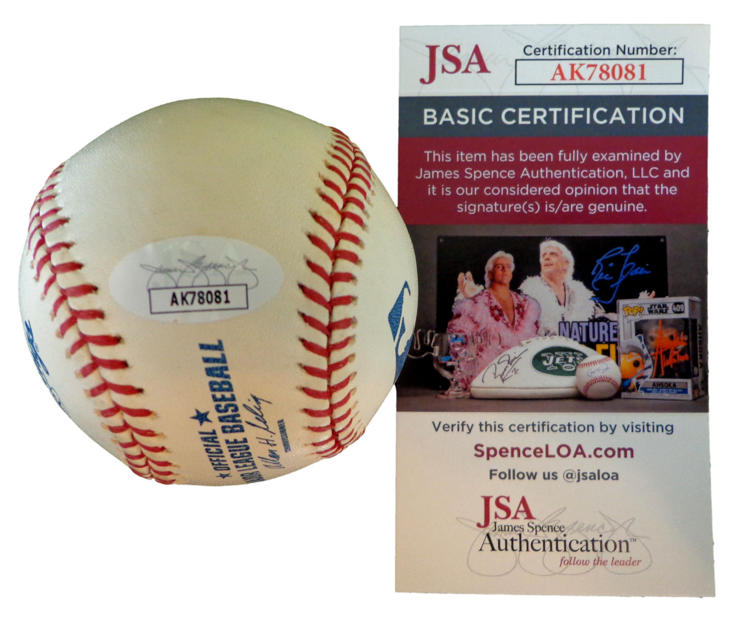 Pedro Martinez HOF Autographed/Inscribed OML Baseball Boston Red Sox JSA 180374