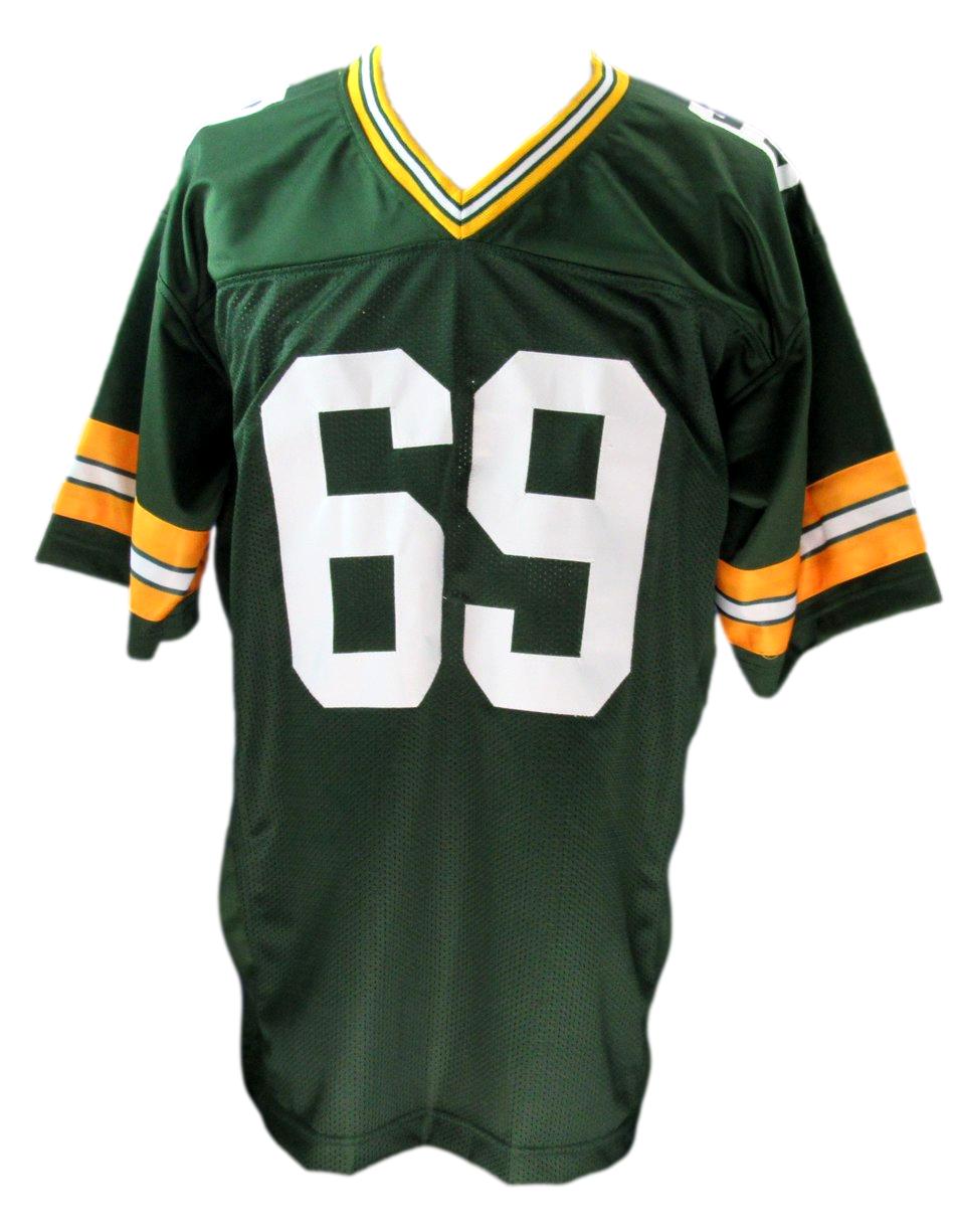 David Bakhtiari Autographed Green Bay Packers Custom Jersey JSA 186827