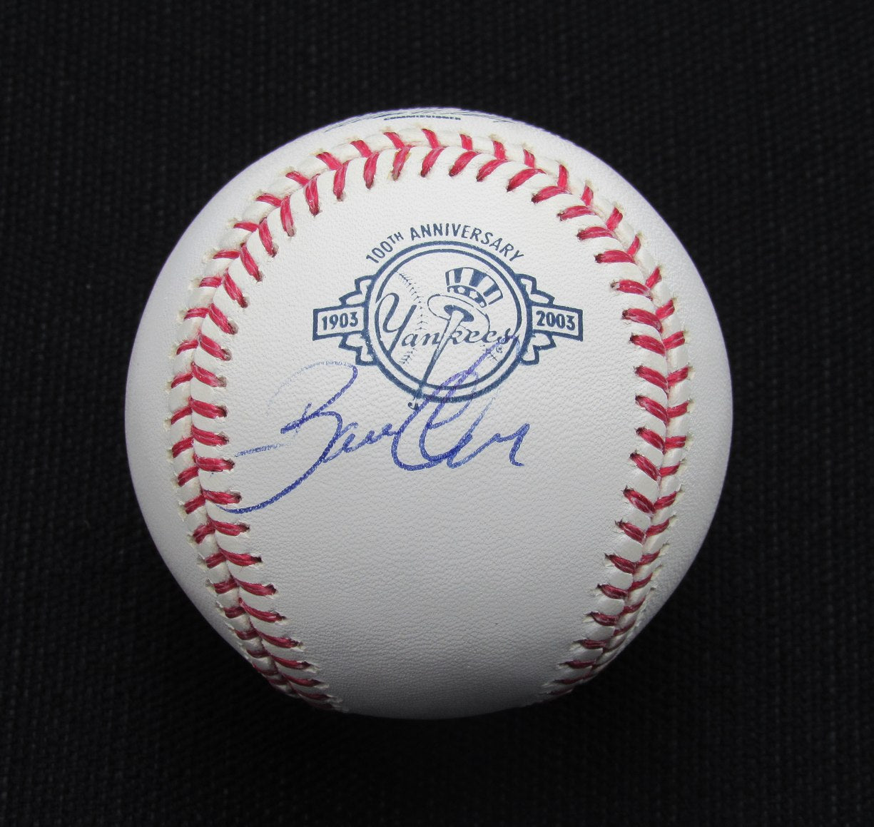 Bobby Abreu Signed/Auto Yankees 100th OML Baseball PSA/DNA 186976