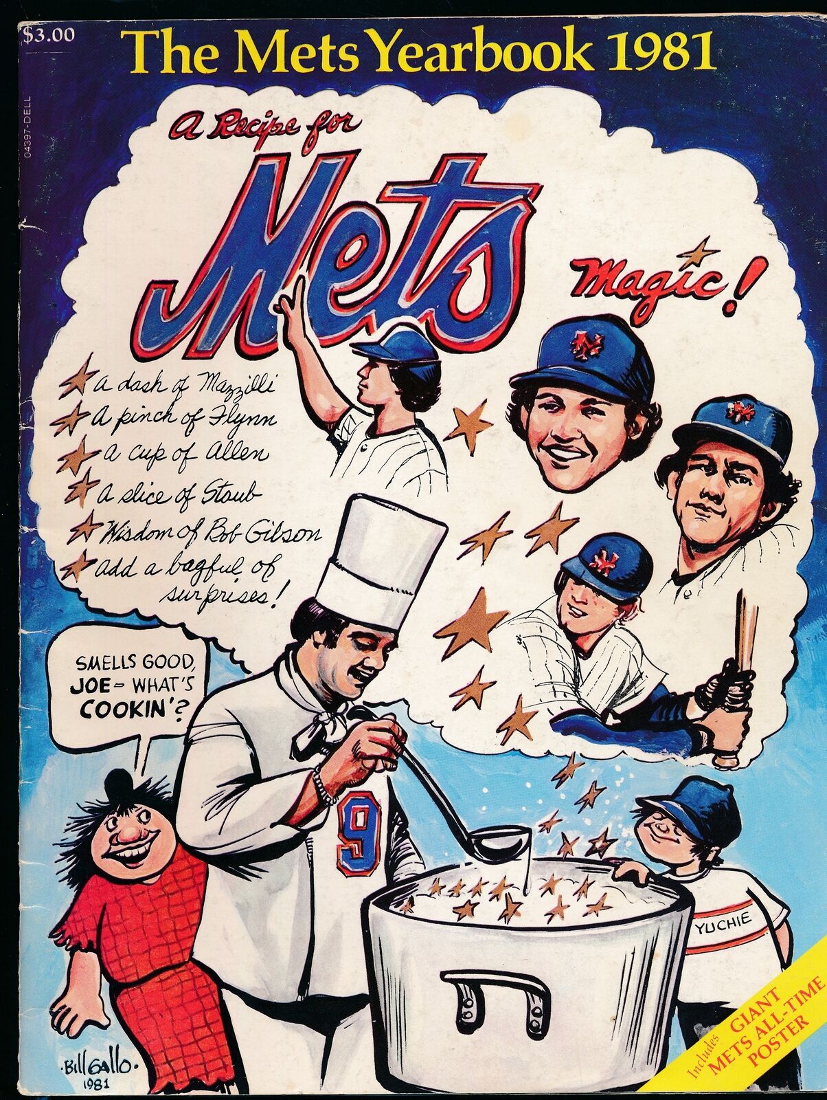 1981 New York Mets Official Yearbook 178092