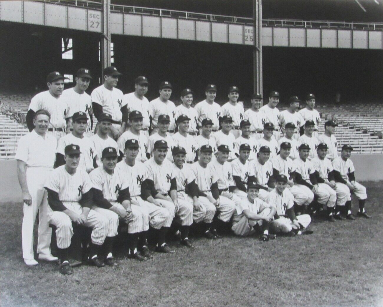 1949 World Champion Yankees 16X20 Photo from Original Negatives DiMaggio 147180