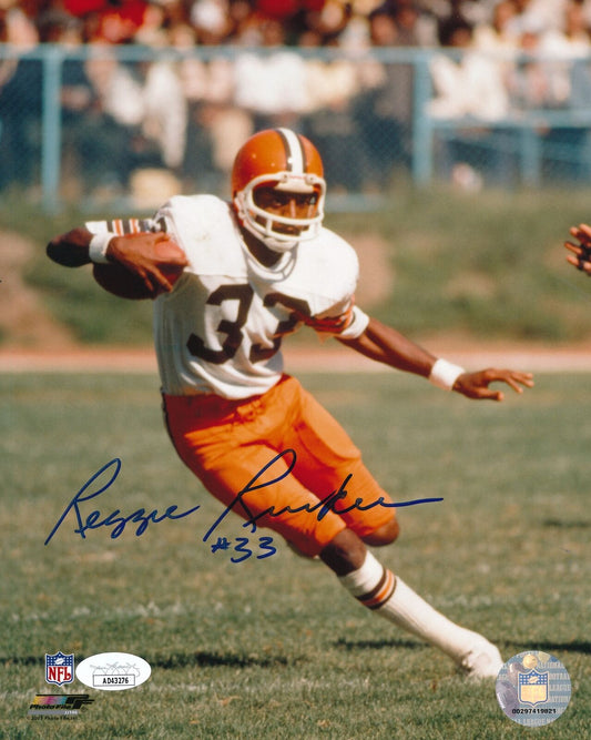 Reggie Rucker Autographed 8x10 Photo Cleveland Browns JSA