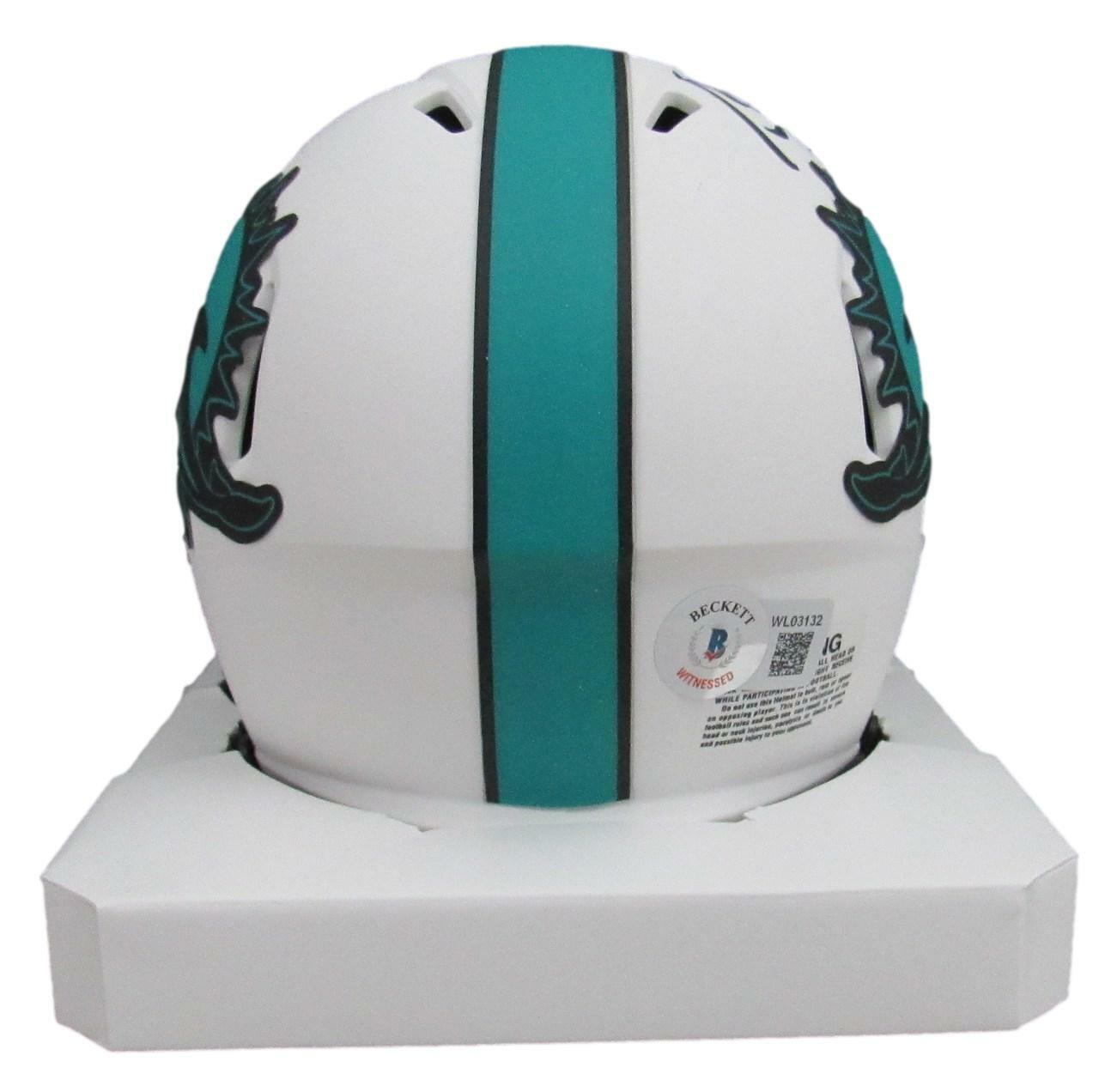 Bob Griese Signed/Autographed Dolphins Lunar Eclipse Mini Helmet Beckett 159705