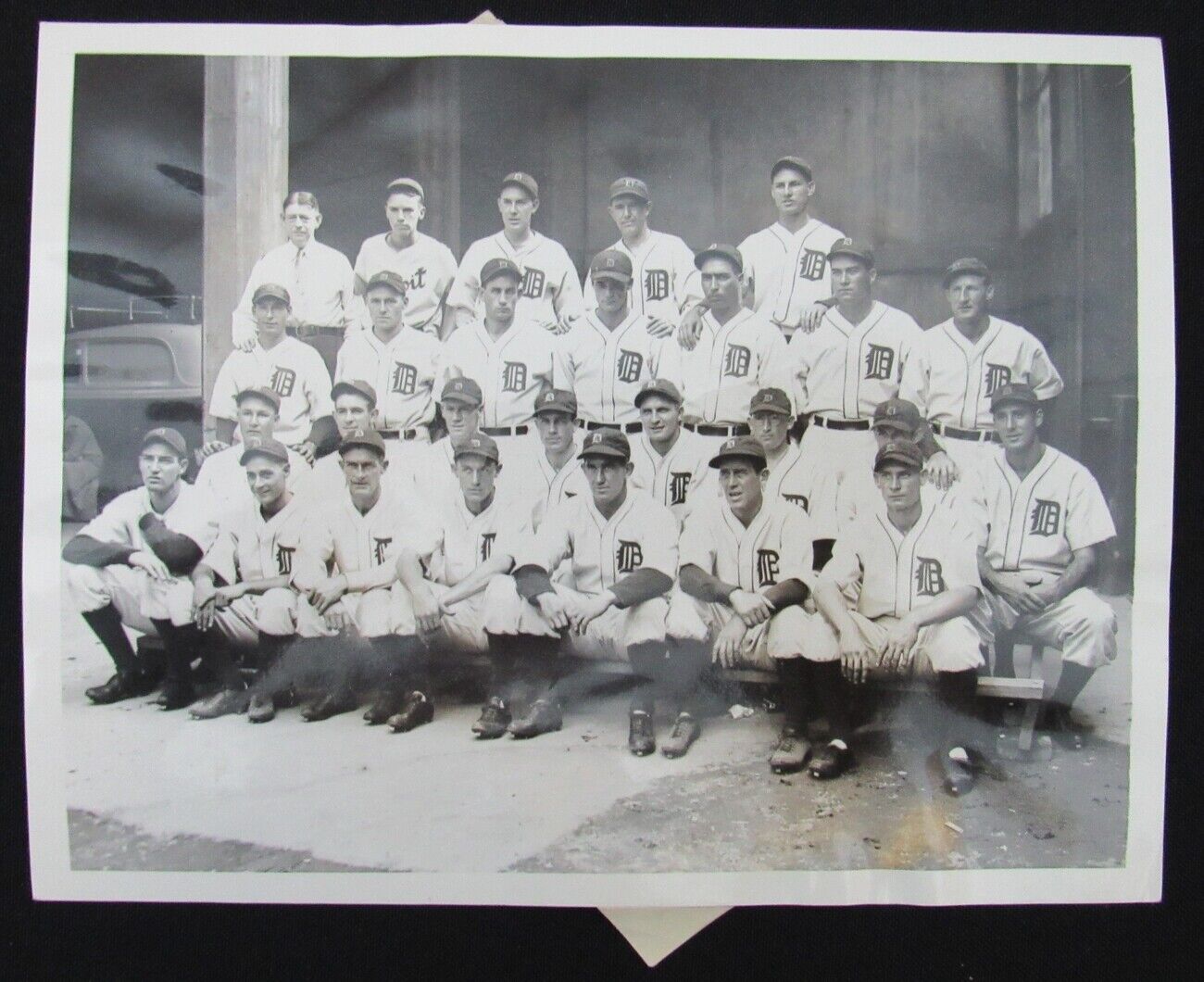 1934 Detroit Tigers Team 6.5x8.5 B/W Wire/Press Team Photo 150733