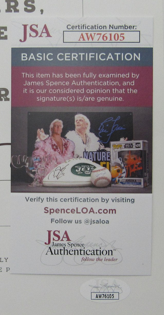 Jerry Rice Signed/Autographed Book "50 Years, 50 Moments" 49ers JSA 191010