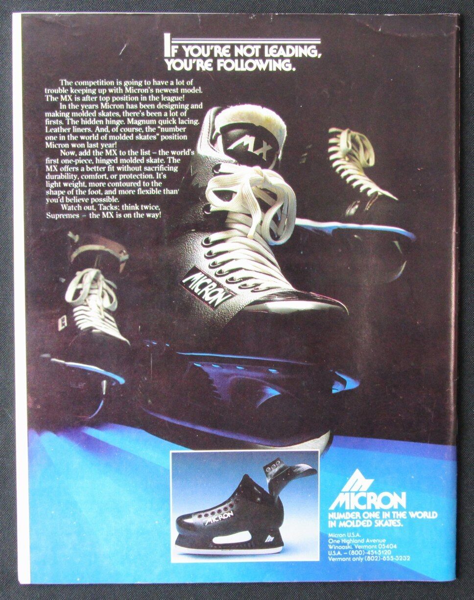 1982 ECAC Division One Ice Hockey Championship Program 176215