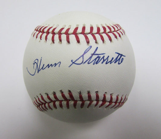 Herm Starrette 1980 Phillies Signed/Autographed OML Baseball JSA 138294