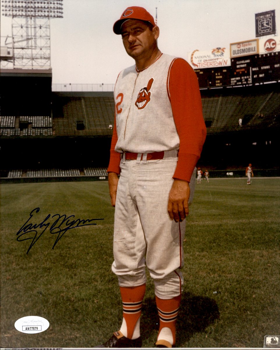 Early Wynn HOF Signed/Autographed 8x10 Photo Cleveland Indians JSA 191065