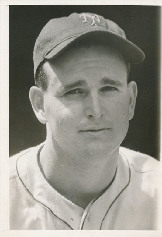 Tom Baker 5x7 B/W 1937 Press Wire Photo New York Giants