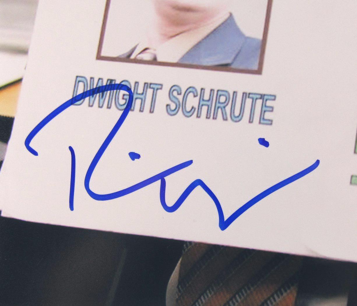 Rainn Wilson Signed 11x14 The Office Dwight Schrute Photo PSA/DNA ITP 160411