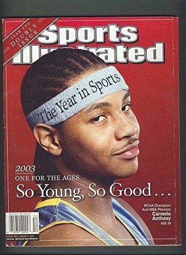 12/29/2003 Sports Illustrated SI NO LABEL Carmelo Anthony Denver Nuggets