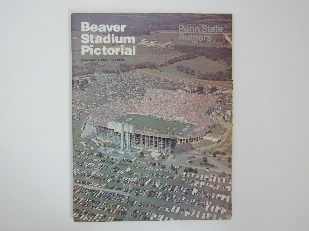 1979 Penn State Nittany Lions vs. Rutgers Football Program 138631