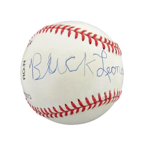Buck Leonard HOF Signed/Autographed ONL Baseball Homestead Grays PSA/DNA 190446
