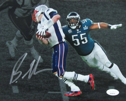 Brandon Graham Autographed 8x10 Photo Philadelphia Eagles JSA