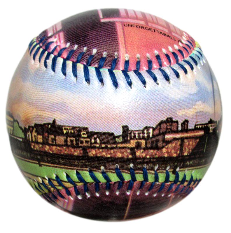 Chicago Cubs Wrigley Field Unforgettaball Artwork Baseball