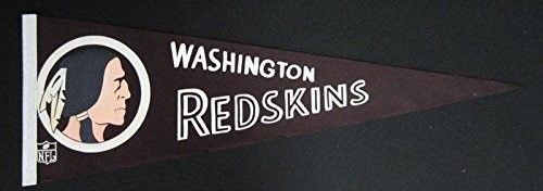 1960's Washington Redskins 26" Vintage Pennant