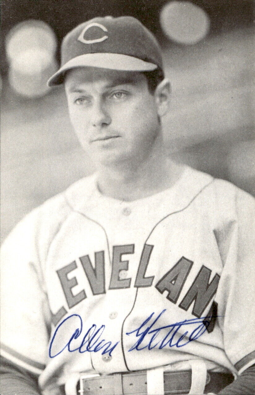 Al Gettle Indians d. 2005 Signed/Autographed 3x5  Photo 178255