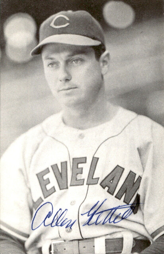 Al Gettle Indians d. 2005 Signed/Autographed 3x5  Photo 178255