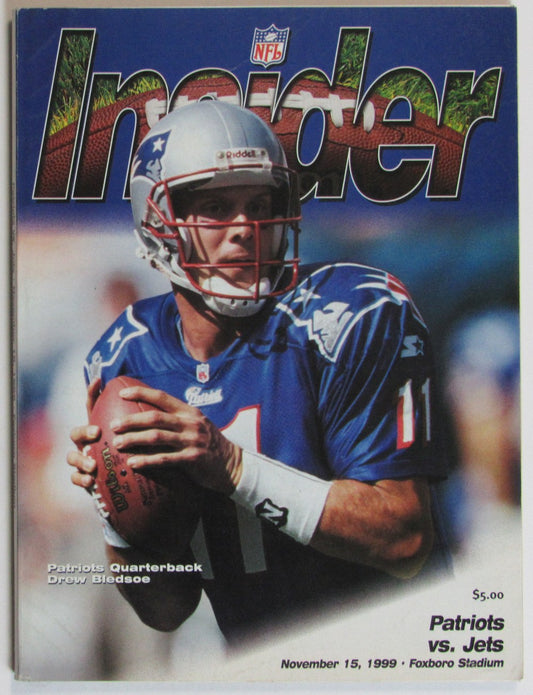 November 15, 1999 New England Patriots vs. New York Jets NFL Insider Program