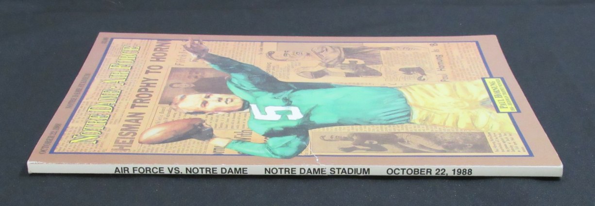 10/22/1988 Notre Dame vs. Air Force College Program 185813