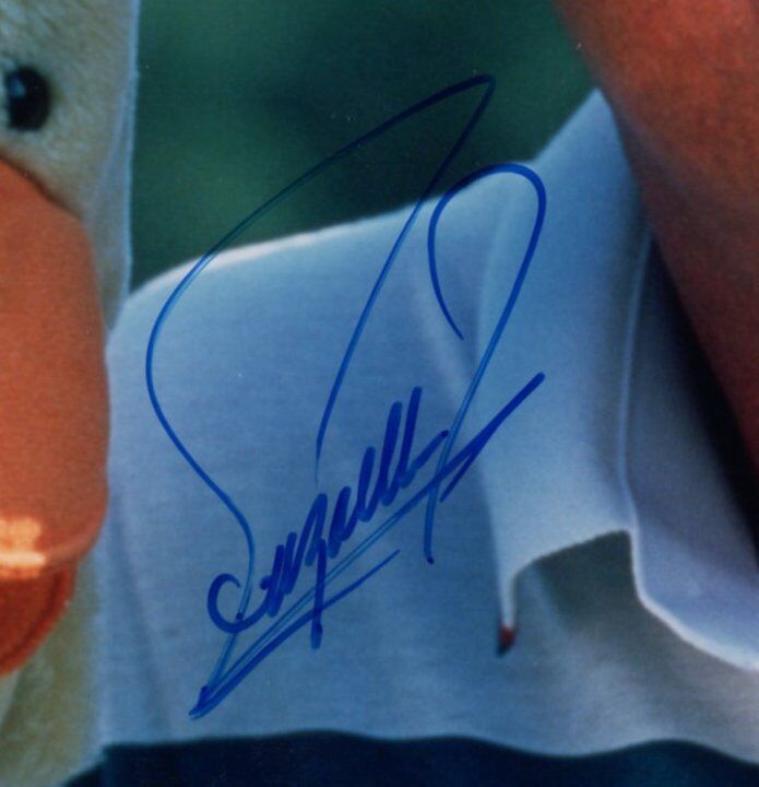 Fuzzy Zoeller  Autographed/Signed  Color  8x10 Photo JSA 136715