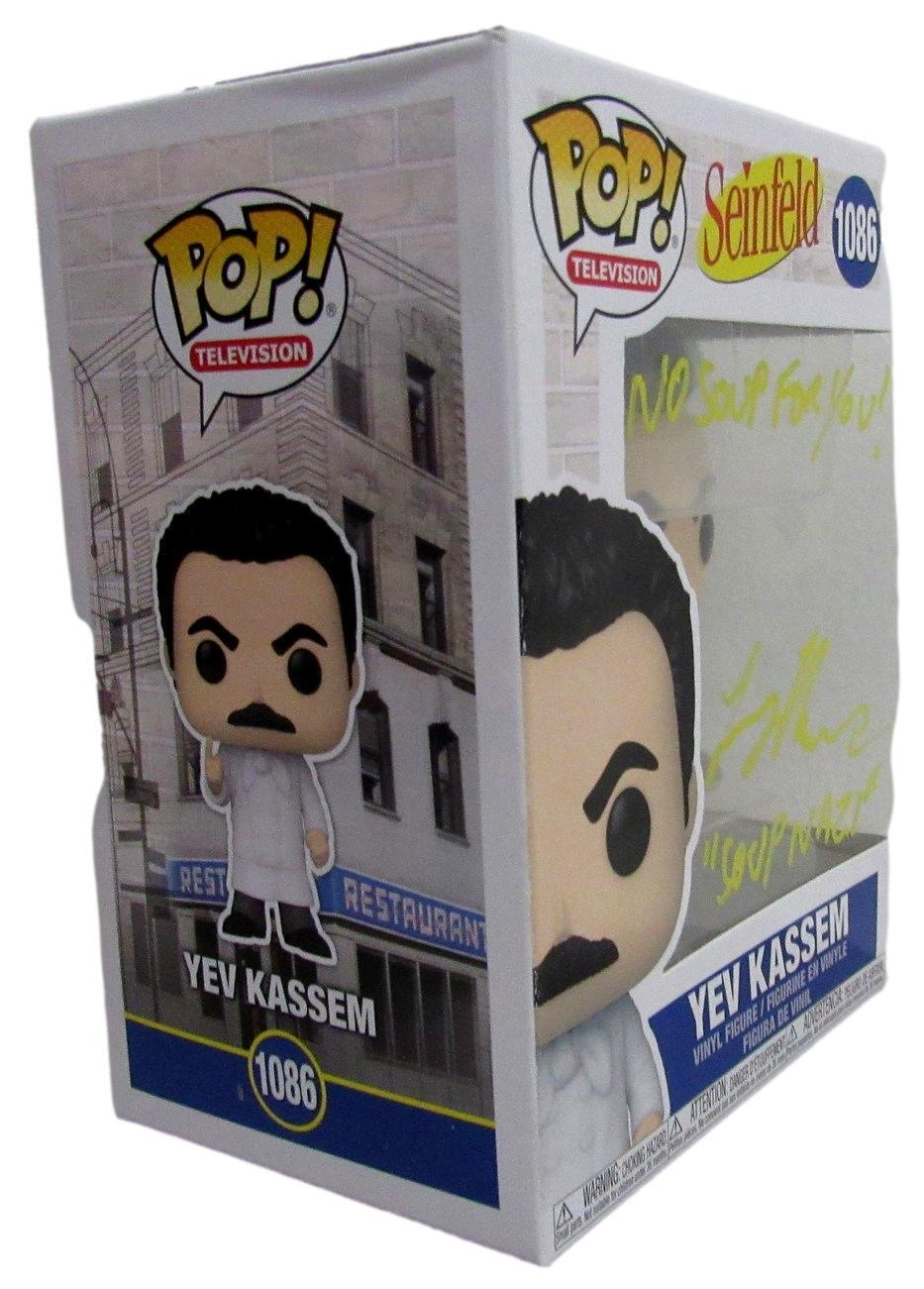 Larry Thomas Autographed/Inscribed POP! Funko Figurine #1086 "Seinfeld" JSA