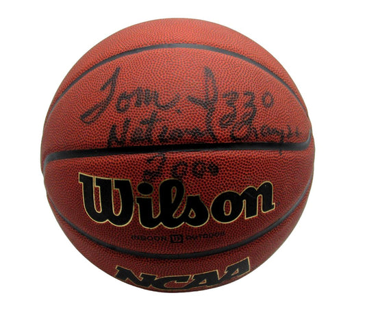 Tom Izzo Michigan State Coach Signed/Inscribed NCAA Basketball JSA 180028