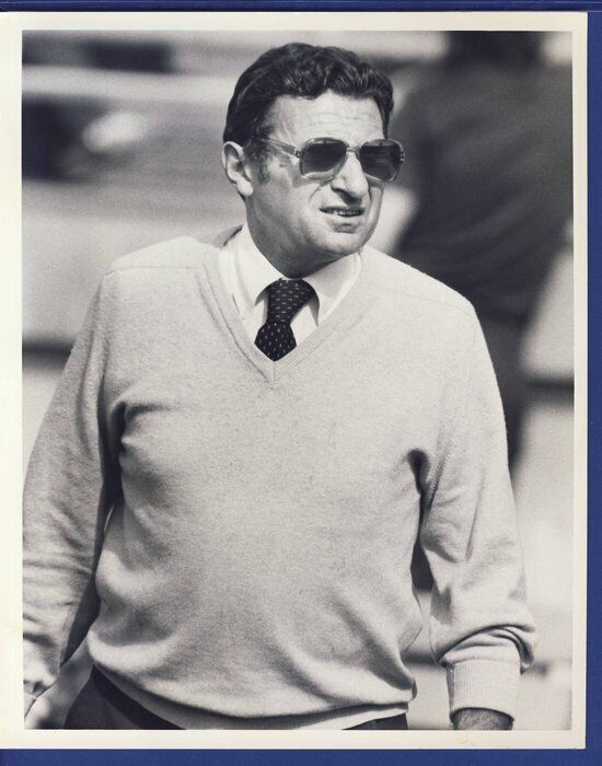 Joe Paterno Penn State wire 8x10 photo 119765