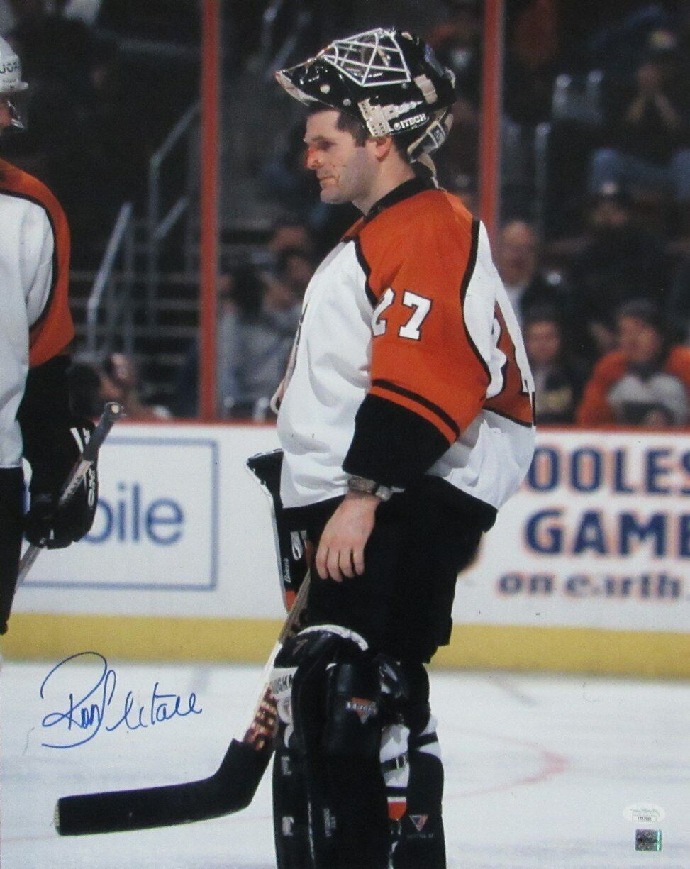 Ron Hextall Philadelphia Flyers Signed/Autographed 16x20 Photo JSA 164969