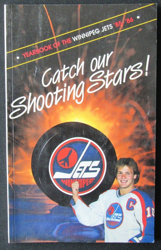 1985-86 Winnipeg Jets Ice Hockey Yearbook 176293